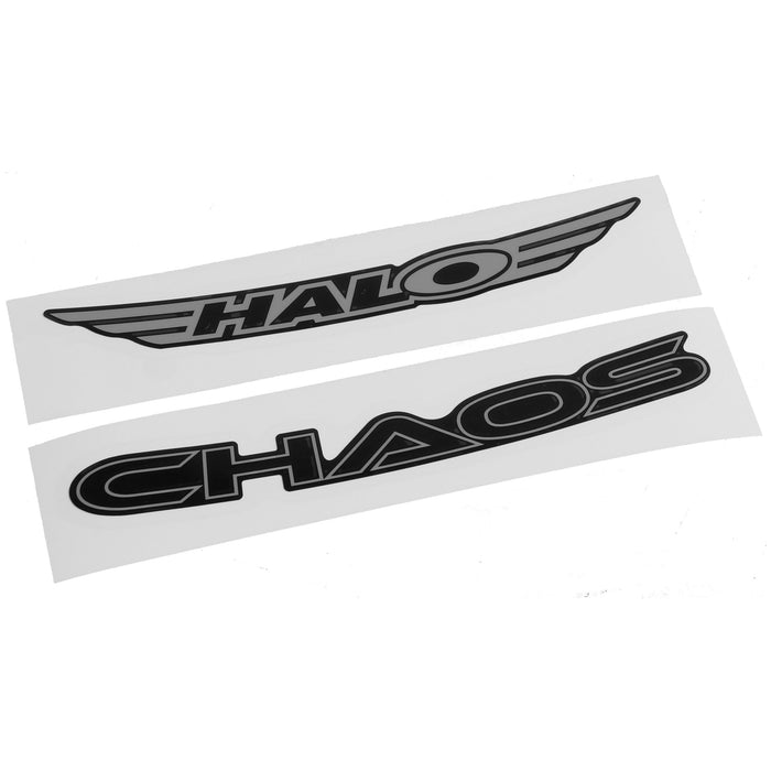 Halo Chaos Rim Decals - Grey