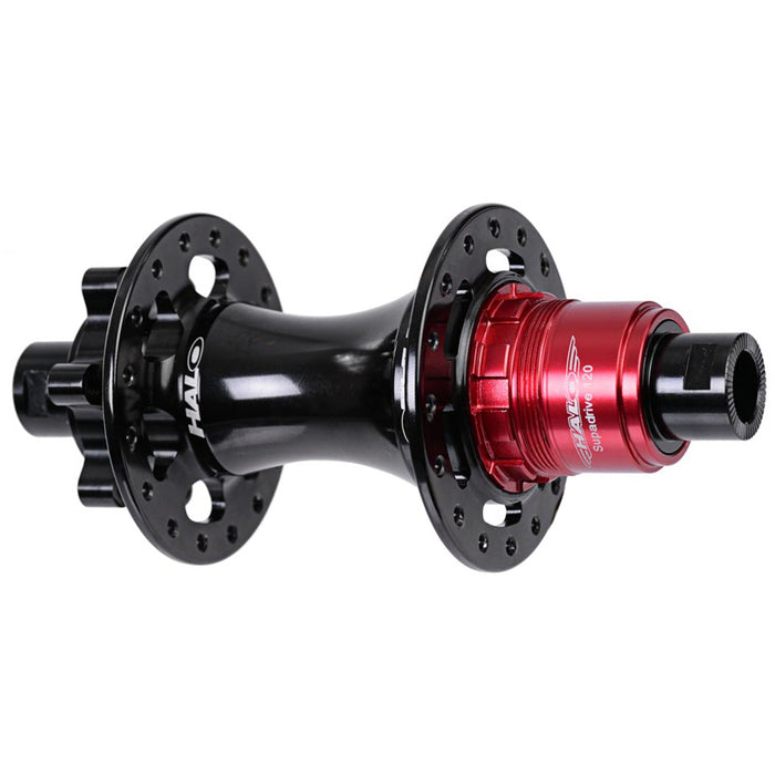 Halo MT Supa Drive XD disc rear hub, 12x148mm 32h - black