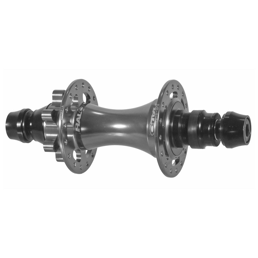 Halo SupaDrive DJD Rear Hub, (10/14mm) 32h, TE Gray