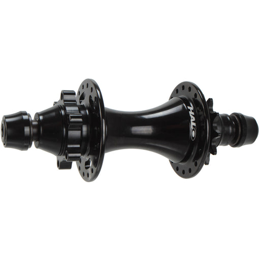 Halo DJD Bush Drive rear hub, (10/14mm) 36h - black