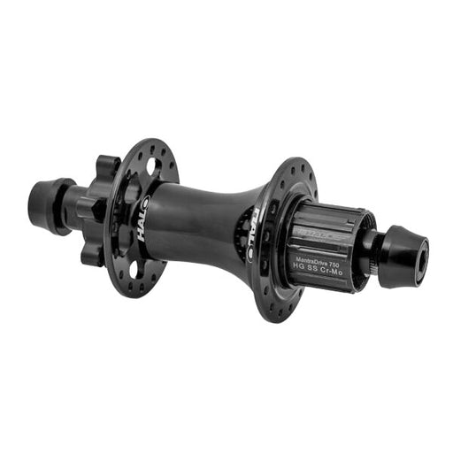 Halo MT-SS Mantradrive Disc Rear Hub, 10x135 BO, 32h, Black