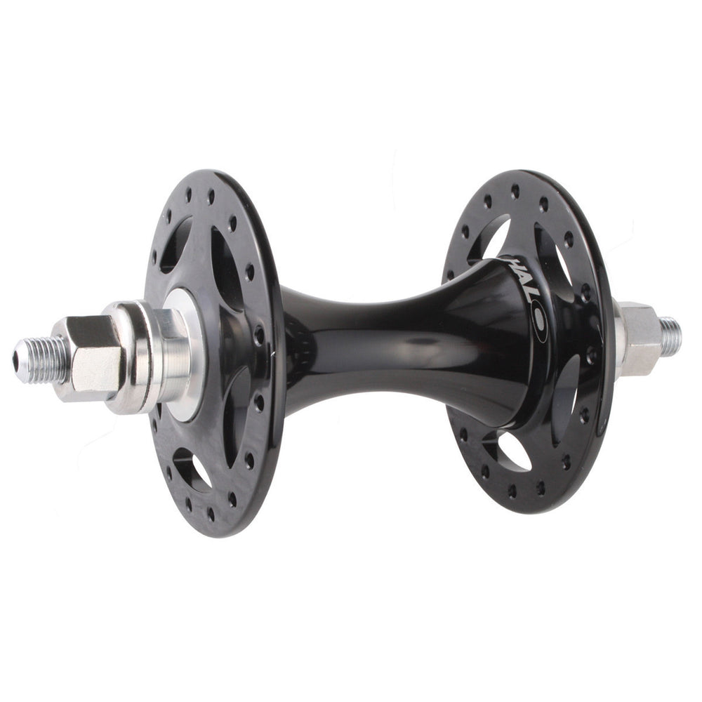 Halo Track front hub, 32h - black