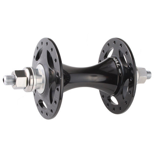 Halo Track front hub, 24h - black