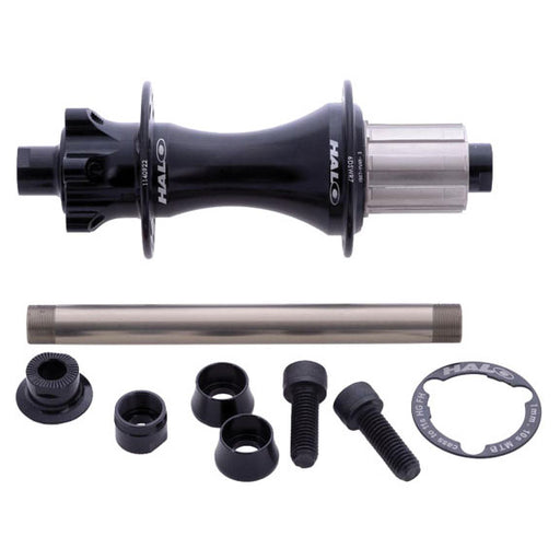 Halo Fat Bike 170 Rear Hub, HG freehub, 32h - blk