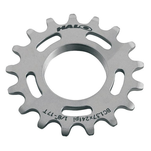 Halo Fixed Cog, 1/8" - 17t, Silver