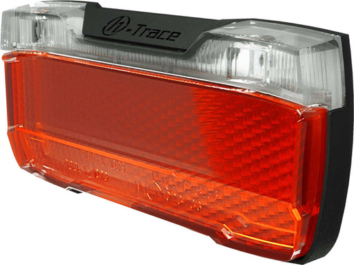 Herrmans H-Trace dynamo LED rear light, black/red