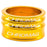 Chromag Headset Spacer Set, 2x5mm, 1x10mm, Gold