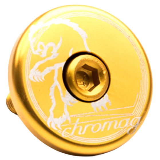 Chromag Headset Top Cap, Gold