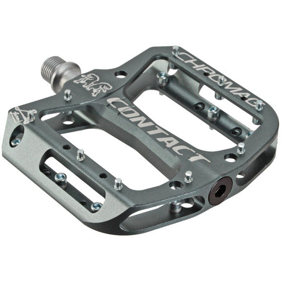 Chromag Contact pedals, gunmetal grey