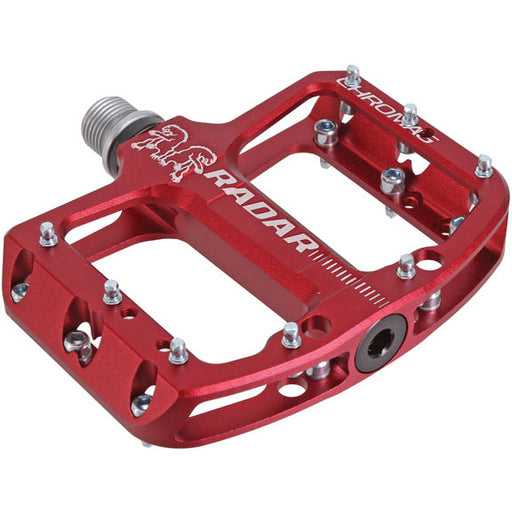 Chromag Radar pedals, red