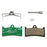 Hope V4 Disc Brake Pads - Racing Organic Compound, Pair