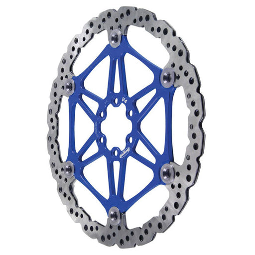 Hope Floating Disc Rotor: 160mm Blue