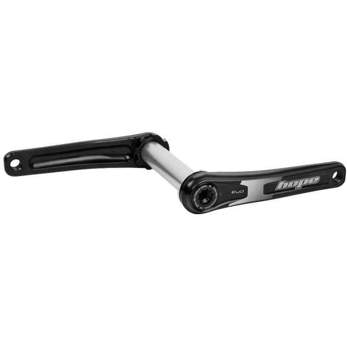 Hope Evo Crankset No Spider(83mm), 155mm, Black