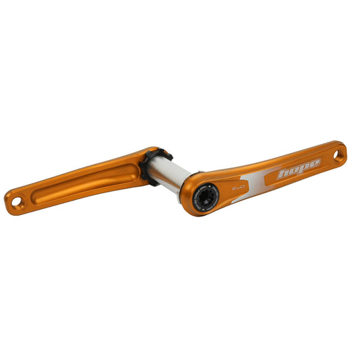 Hope Evo Crankset No Spider(68/73mm), 155mm - Orange