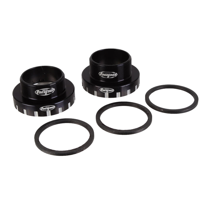 Hope External Bottom Bracket with Stainless Bearings for 68/73mm Black for