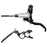 Hope Tech 4 Evo GR4 Disc Brake, Right/Rear, 74mm, Bll/Silv