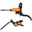 Hope Tech 4 Evo GR4 Disc Brake, Left/Front, 74mm, Blk/Org