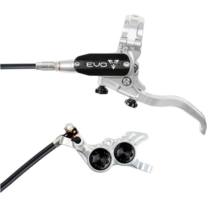 Hope Tech 4 Evo GR4 Disc Brake, Left/Front, 74mm, Silv/Blk