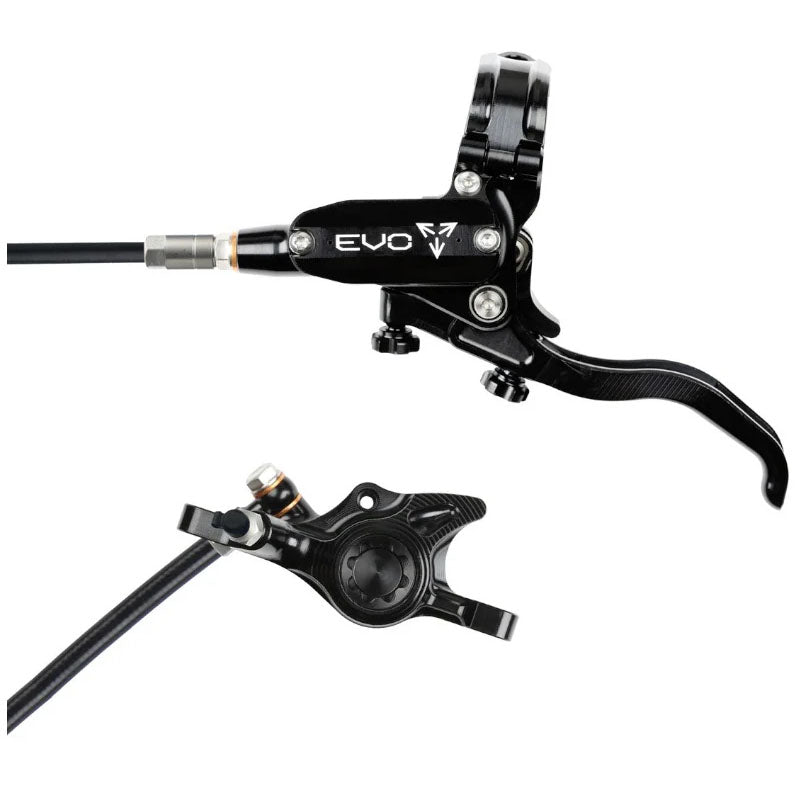 Hope Tech 4 Evo X2 Disc Brake, Right/Rear, 74mm, Black