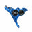 Hope RX4+ Disc Brake Caliper - Front Flat Mount Direct, +20mm, Mineral Oil Type, Blue
