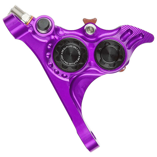 Hope RX4+ SL Disc Brake, SRAM F Flat Mount+20, Purple