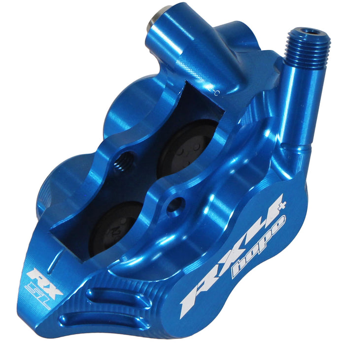 Hope RX4+ SL Brake, SHIM Flat Mount Direct, No Lever, Blu
