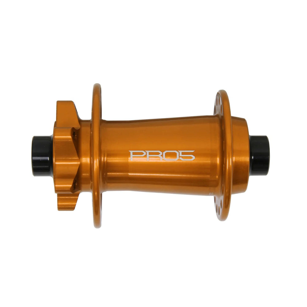 Hope Pro5 Disc F 15mm T-A Hub, 110x32h - Orange