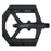 HT Pedals ME03 Evo platform pedals, CrMo - stealth black