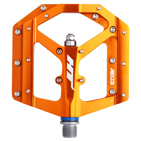HT Pedals AE03 Evo platform pedals, CrMo - orange