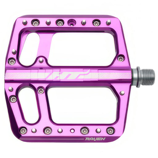 HT Pedals ANS12 Raven Platform Pedals, CrMo, Purple