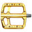 HT Pedals ANS12 Raven Platform Pedals, CrMo, Gold
