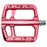 HT Pedals ANS12 Raven Platform Pedals, CrMo, Red