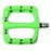 HT Pedals PA03A platform pedals, CrMo - green
