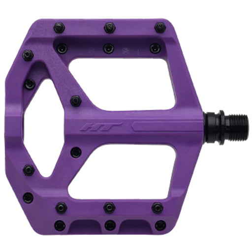 HT Pedals PA32A Platform Pedal, CrMo, Dark Purple
