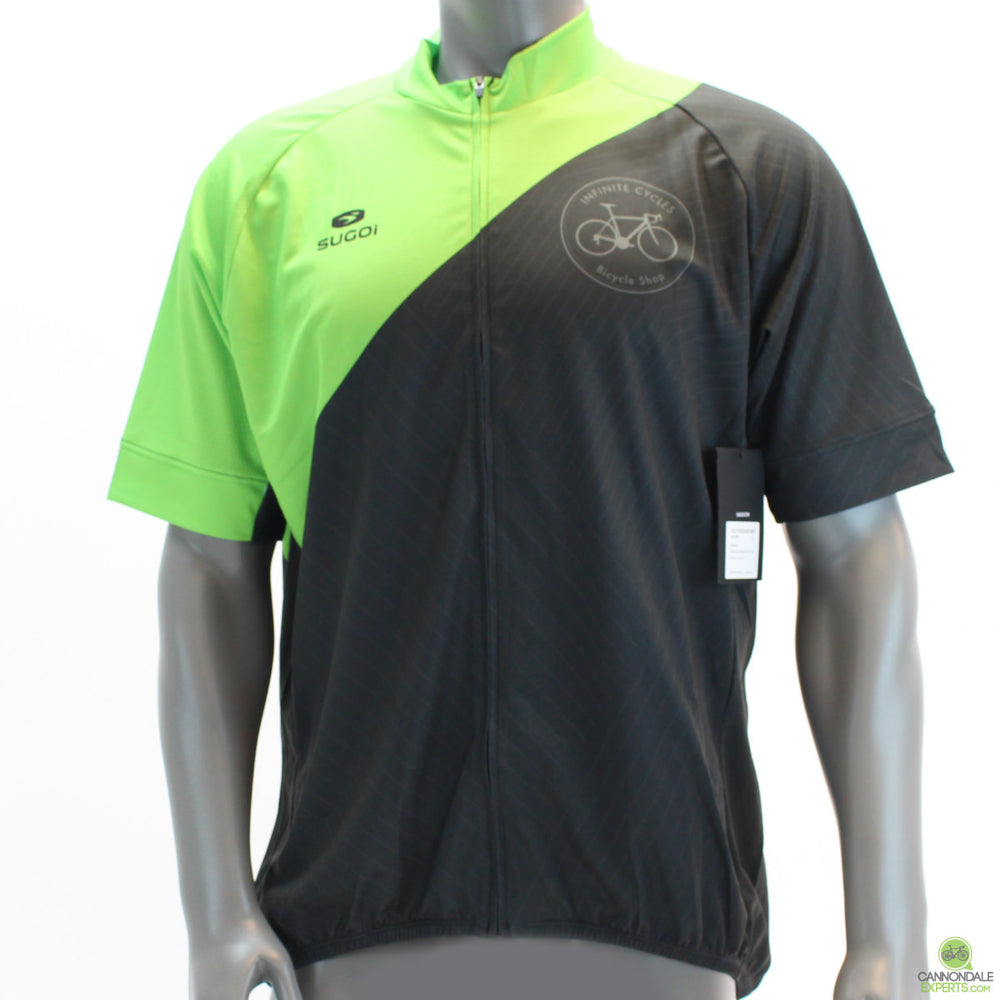 Infinite Cycles Pinstripe Relaxed Cycling Jersey Mens XXL