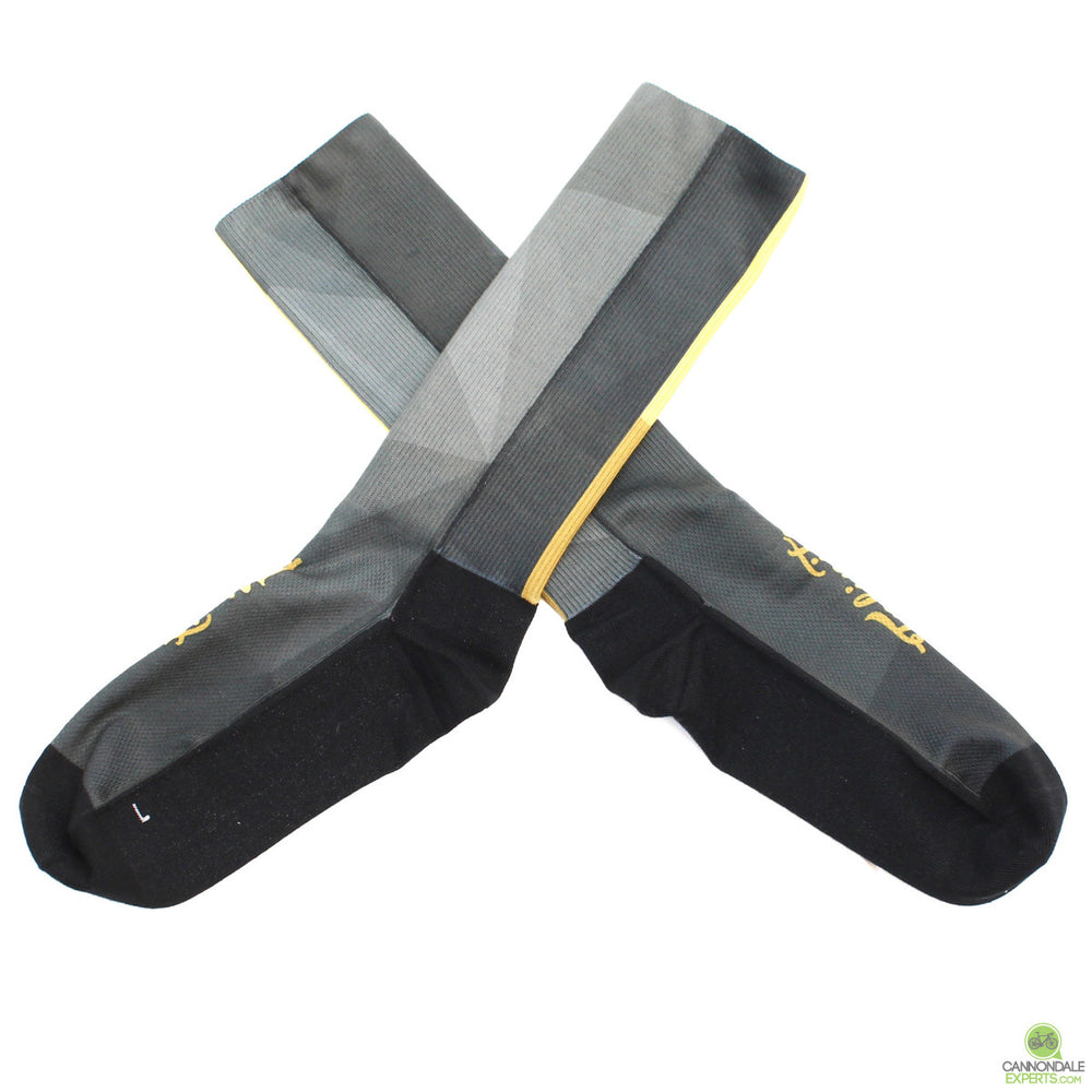 Infinite Cycles King Midas Tall Cycling Socks Unisex Medium