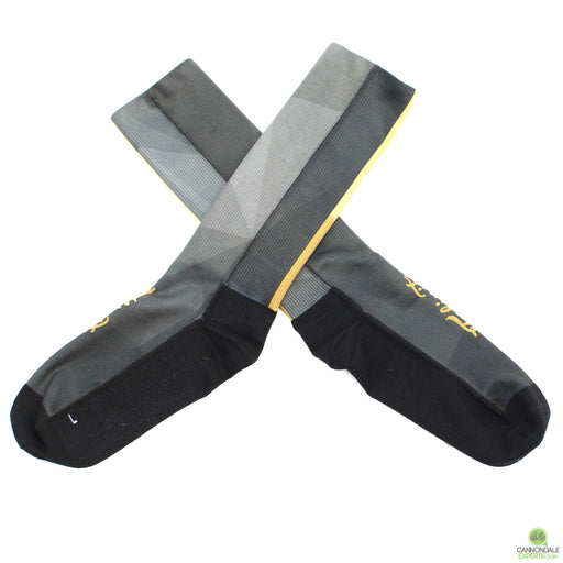 Infinite Cycles King Midas Tall Cycling Socks Unisex Large