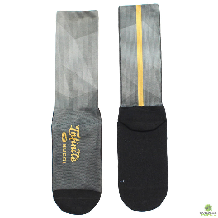 Infinite Cycles King Midas Tall Cycling Socks Unisex Medium