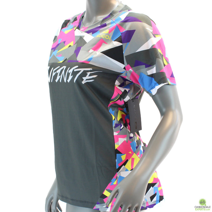 Infinite Cycles Shardnado Freestyle Mountain Cycling Jersey Womens Medium