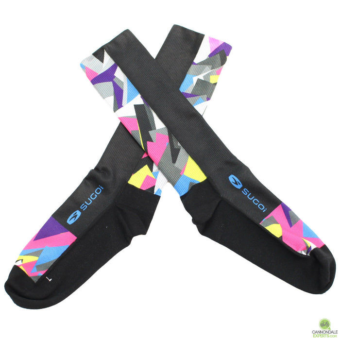Infinite Cycles Shardnado Tall Cycling Socks Unisex Large