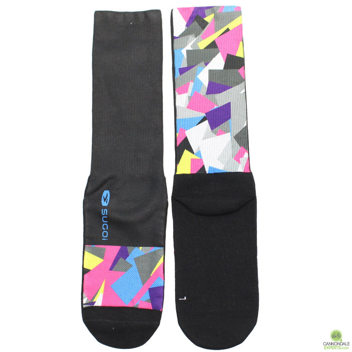 Infinite Cycles Shardnado Tall Cycling Socks Unisex Large