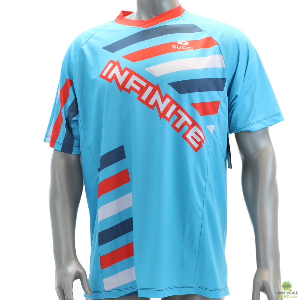 Infinite Cycles RWB Freestyle Mountain Cycling Jersey Mens Large