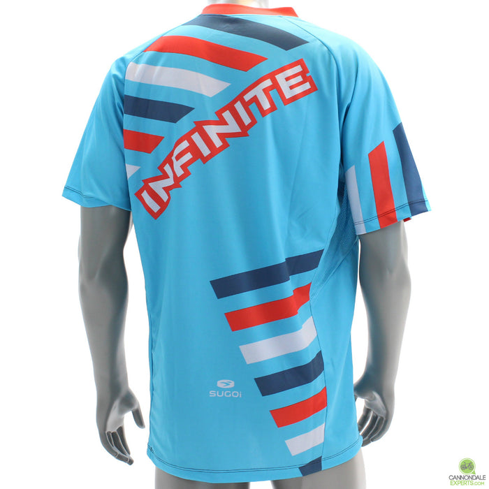 Infinite Cycles RWB Freestyle Mountain Cycling Jersey Mens Large