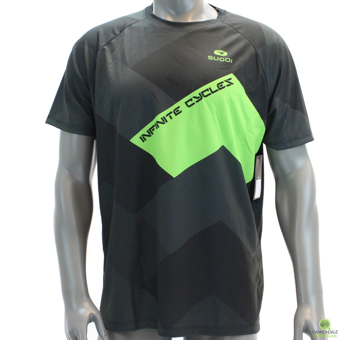 Infinite Cycles Missile Turbo Tee Cycling Jersey Unisex Extra Large