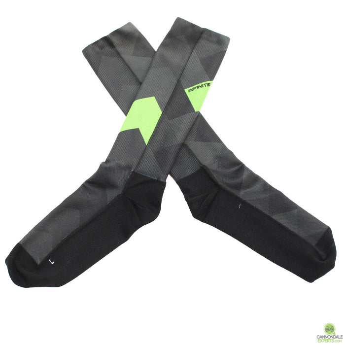 Infinite Cycles Missile Tall Cycling Socks Unisex Medium