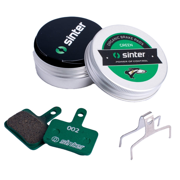 Sinter Disc Pads, Shimano (B-type 2-piston) TRP, Green