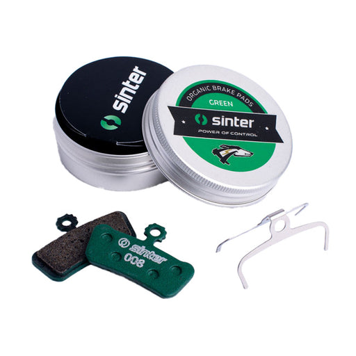 Sinter Disc Pads, SRAM Guide/G2/Avid Trail, Green