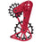 Kogel Bearings Kolossos Oversized Pulley Cage, Sram AXS Eagle - Red