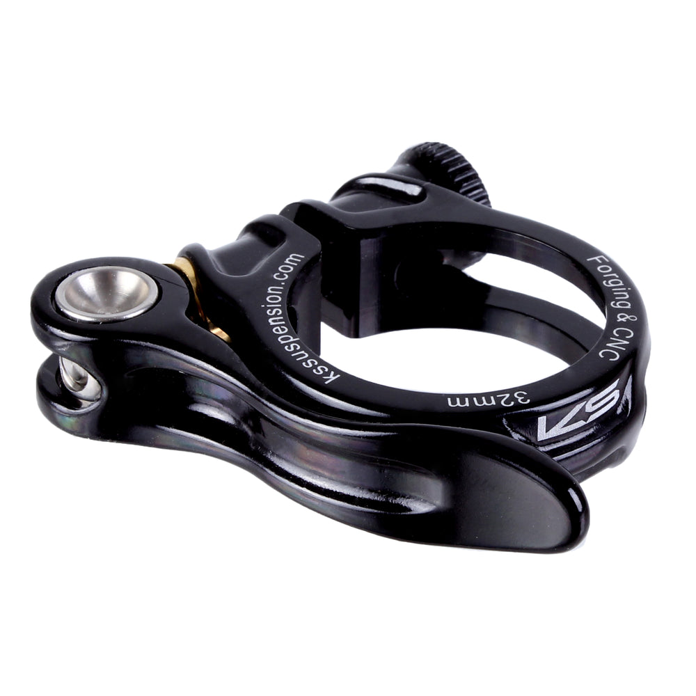 KS Q/R seat clamp, 32.0mm - black