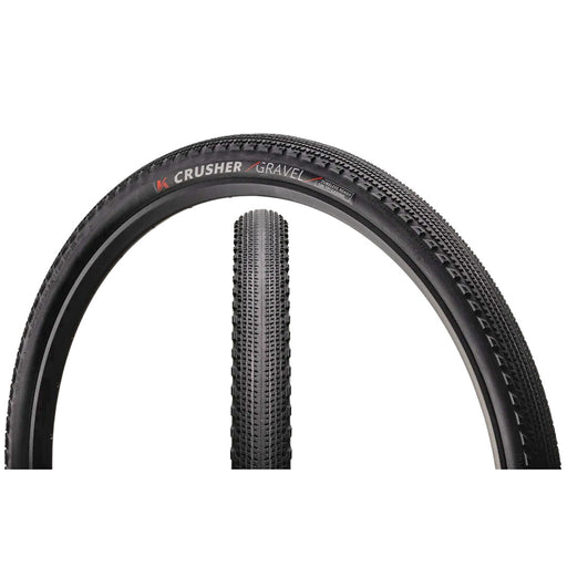 Kenda Crusher Gravel Tire, 700 x 50 TLR Black